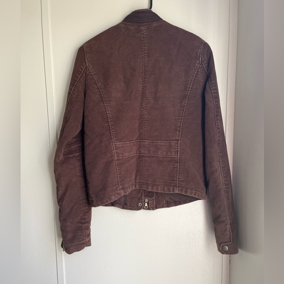 Abercrombie & Fitch Dark Brown Utility Jacket - Picture 2 of 3